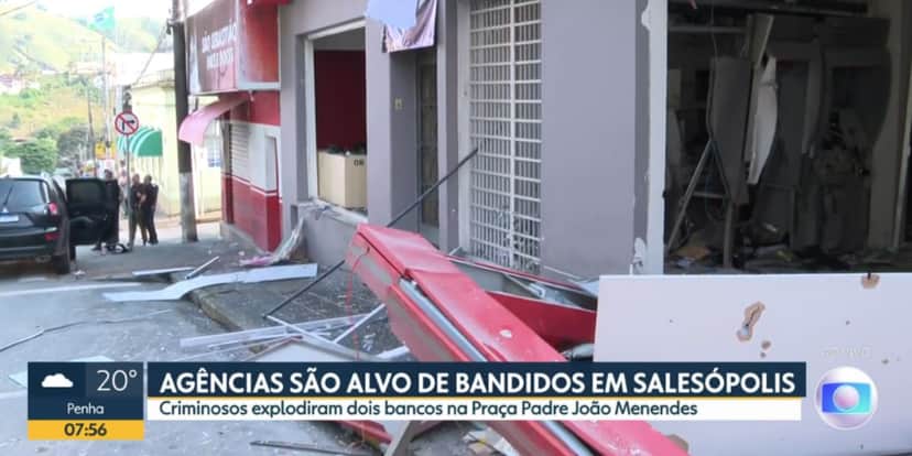 Santander (Foto: Reprodução / Bom Dia São Paulo da Globo) Santander (Foto: Reprodução / Bom Dia São Paulo da Globo)