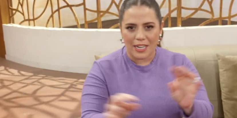 Tati Machado no Encontro (Foto: Reprodução / Globo)