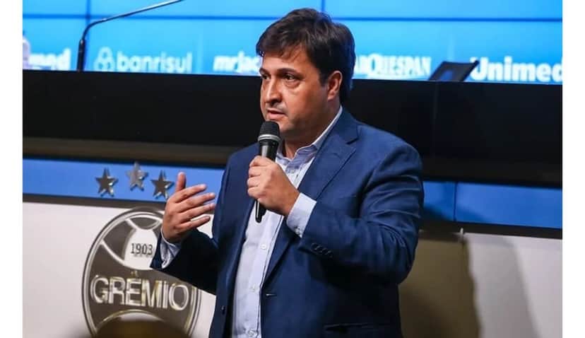 Alberto Guerra, presidente do Grêmio (Foto: Divulgação/Internet) Alberto Guerra, presidente do Grêmio (Foto: Divulgação/Internet)