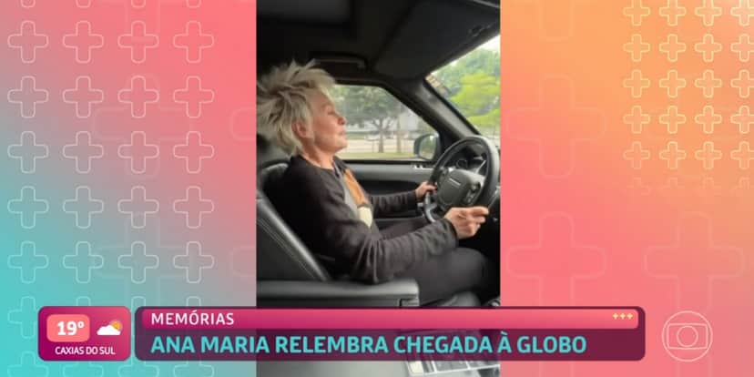 Ana Maria Braga gravou vídeo relembrando chegada ao "Mais Você" (Foto: Reprodução/TV Globo) Ana Maria Braga gravou vídeo relembrando chegada ao "Mais Você" (Foto: Reprodução/TV Globo)
