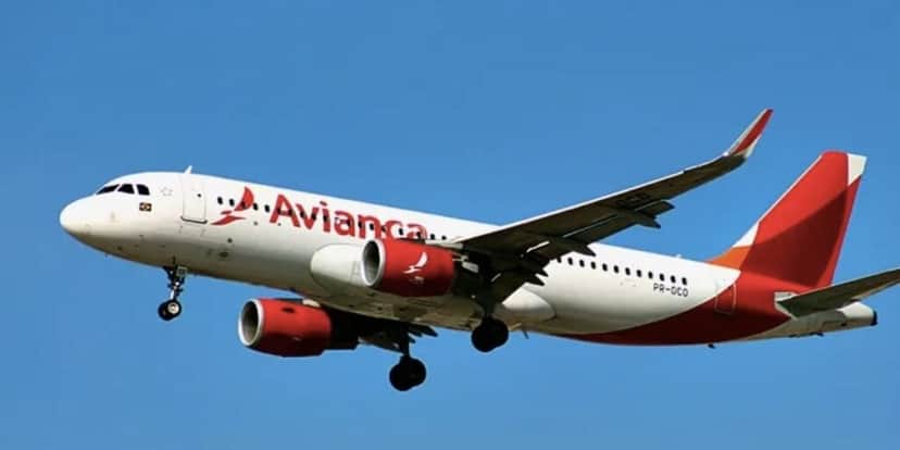 Avião da Avianca (Foto: Alexandre Barros) Avião da Avianca (Foto: Alexandre Barros)