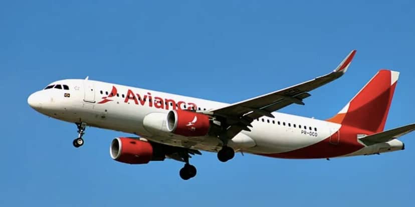 Avião da Avianca (Foto: Alexandre Barros) Avião da Avianca (Foto: Alexandre Barros)