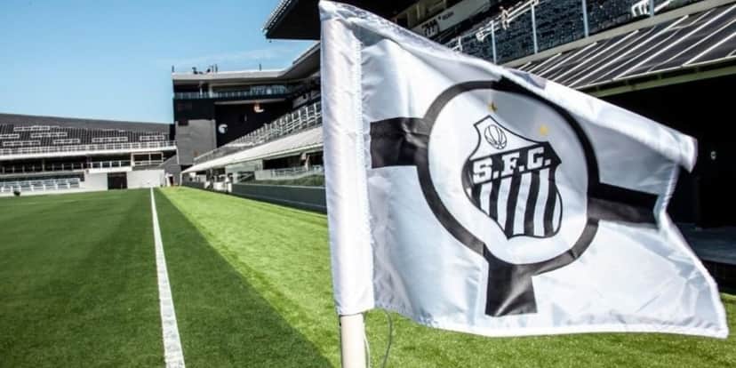 Bandeira do Santos - (Foto: Reprodução / Internet?) Bandeira do Santos - (Foto: Reprodução / Internet?)