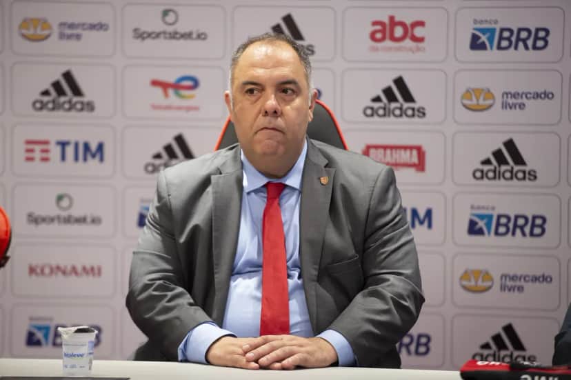 Marcos Braz, vice-presidente do de futebol do Fla (Foto: Divulgação) Marcos Braz, vice-presidente do de futebol do Fla (Foto: Divulgação)