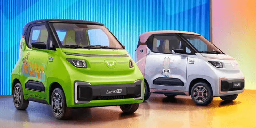 Carro chines Mini EV (Foto: Reprodução, Olhar Digital) Carro chines Mini EV (Foto: Reprodução, Olhar Digital)