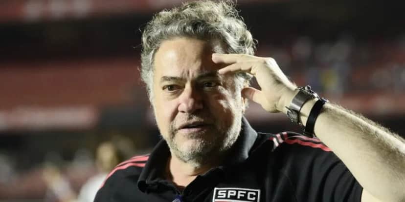 Julio Casares, presidente do São Paulo - Foto: Reprodução / Internet) Julio Casares, presidente do São Paulo - Foto: Reprodução / Internet)