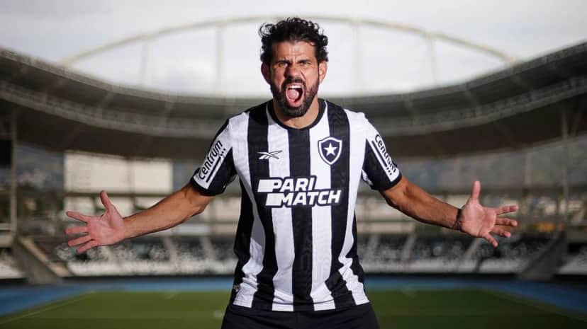 Diego Costa pode deixar o Botafogo (Foto: Divulgação) Diego Costa pode deixar o Botafogo (Foto: Divulgação)