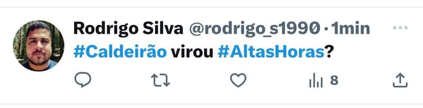 Caldeirão foi acusado de copiar o Altas Horas (Foto: Reprodução/ Internet)