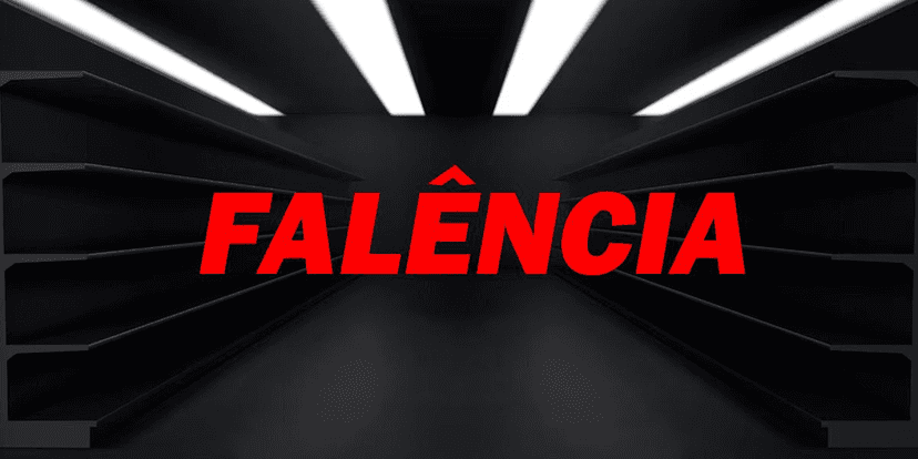 Falência. Foto: Reprodução/Internet Falência. Foto: Reprodução/Internet