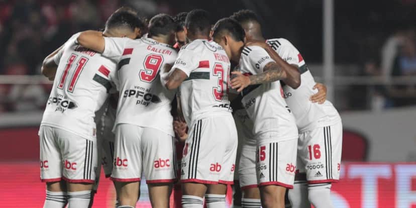 Time do São Paulo - (Foto: Internet) Time do São Paulo - (Foto: Internet)