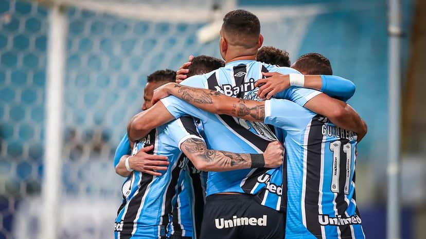 Parte do elenco do Grêmio - Foto: Reprodução/Internet Parte do elenco do Grêmio - Foto: Reprodução/Internet