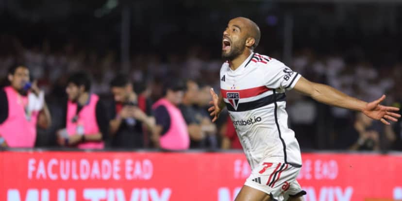 Lucas Moura, atacante do São Paulo (Reprodução: Internet) Lucas Moura, atacante do São Paulo (Reprodução: Internet)