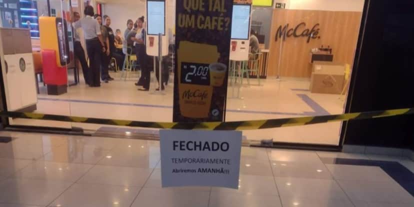 Arco Dorados emitiu comunicado para falar sobre o fechamento temporário da loja do McDonald's (Foto: Reprodução/ Internet) Arco Dorados emitiu comunicado para falar sobre o fechamento temporário da loja do McDonald's (Foto: Reprodução/ Internet)