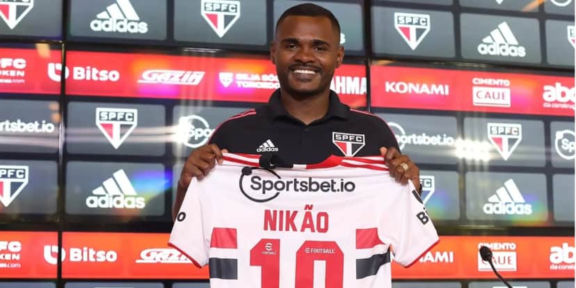Nikão, jogador do São Paulo - (Foto: Reprodução / Internet) Nikão, jogador do São Paulo - (Foto: Reprodução / Internet)