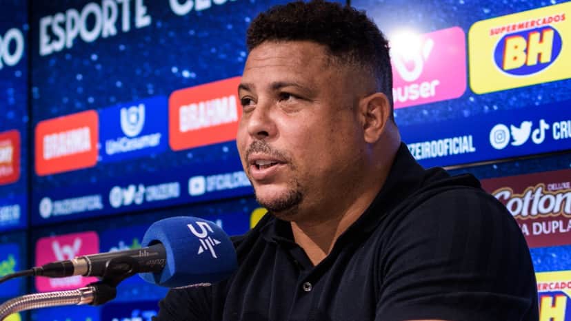 Ronaldo fala sobre apoio da torcida ao Cruzeiro (Foto: Divulgação) Ronaldo fala sobre apoio da torcida ao Cruzeiro (Foto: Divulgação)