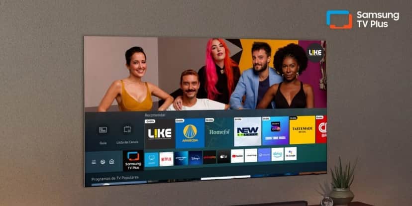 Três novos canais da rival da Globo (Foto: Samsung TV Plus) Três novos canais da rival da Globo (Foto: Samsung TV Plus)
