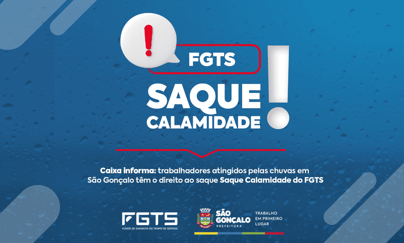 Saque calamidade (Foto: Reprodução, Prefeitura de São Gonçalo) Saque calamidade (Foto: Reprodução, Prefeitura de São Gonçalo)