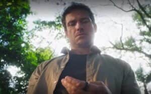 Vinícius (Paulo Rocha) em Terra e Paixão (Foto: Reprodução / Globo / Montagem TV Foco) Vinícius (Paulo Rocha) em Terra e Paixão (Foto: Reprodução / Globo / Montagem TV Foco)