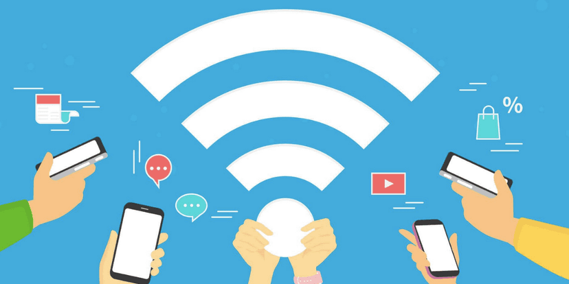Wifi compartilhado (Reprodução/Internet) Wifi compartilhado (Reprodução/Internet)