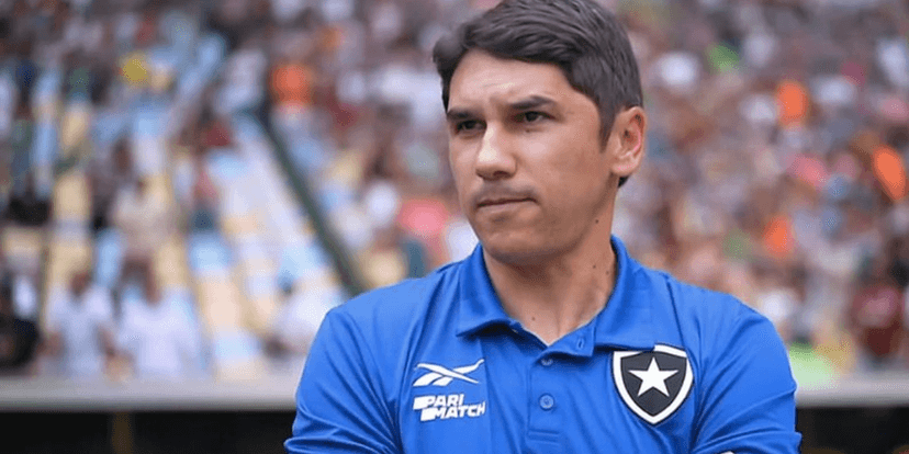 Lúcio Flávio, treinador do Botafogo (Reprodução/Internet) Lúcio Flávio, treinador do Botafogo (Reprodução/Internet)