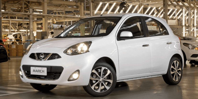 Nissan March (Reprodução/Internet) Nissan March (Reprodução/Internet)