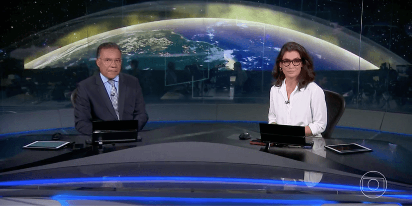 Jornal Nacional (Reprodução/Globo) Jornal Nacional (Reprodução/Globo)