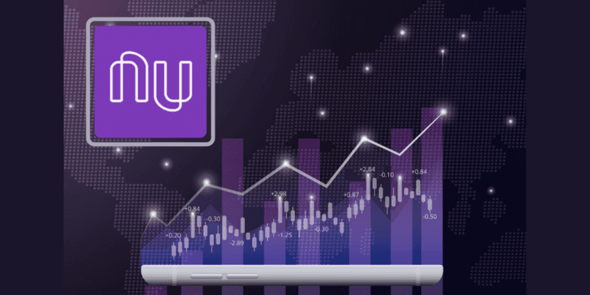 Ações da Nubank (Reprodução/Internet) Ações da Nubank (Reprodução/Internet)