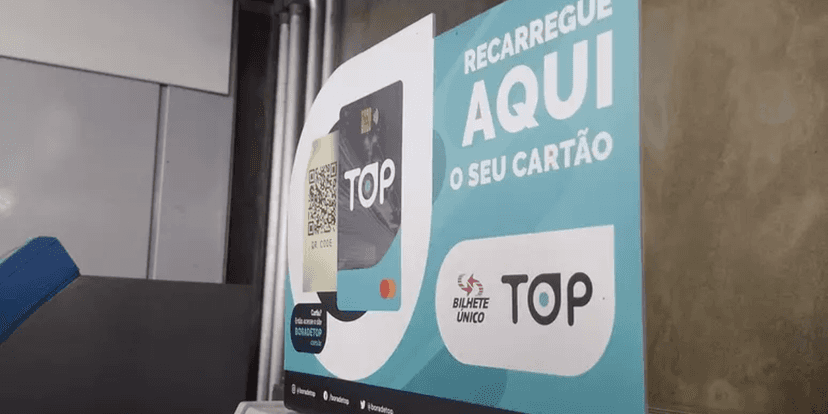 Posto de recarregar o Cartão Top (Reprodução/Internet) Posto de recarregar o Cartão Top (Reprodução/Internet)
