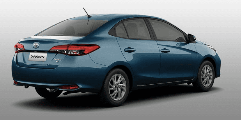 Toyota Yaris sedã (Reprodução/Internet) Toyota Yaris sedã (Reprodução/Internet)