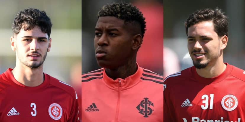 Johnny, Vitão e Mauríciosão são reforços de peso do Internacional no jogo contra o Cruzeiro - (Foto: Reprodução / Internet) Johnny, Vitão e Mauríciosão são reforços de peso do Internacional no jogo contra o Cruzeiro - (Foto: Reprodução / Internet)