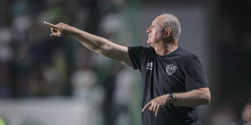 Felipão no Atlético Mineiro (Foto: Pedro Souza/ Atlético-MG) Felipão no Atlético Mineiro (Foto: Pedro Souza/ Atlético-MG)