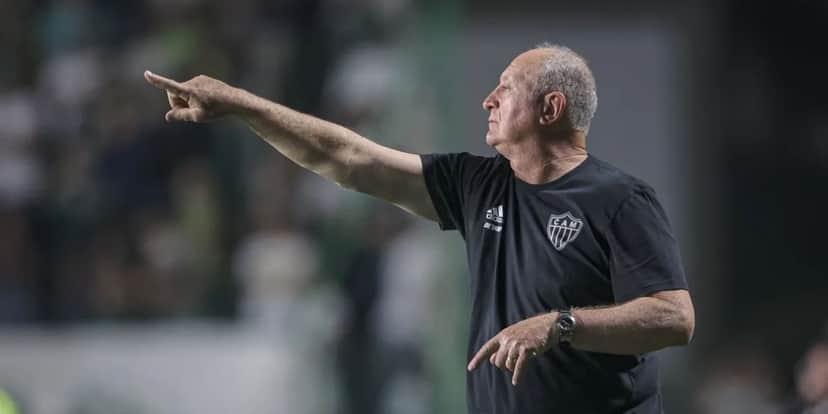 Felipão no Atlético Mineiro (Foto: Pedro Souza/ Atlético-MG) Felipão no Atlético Mineiro (Foto: Pedro Souza/ Atlético-MG)