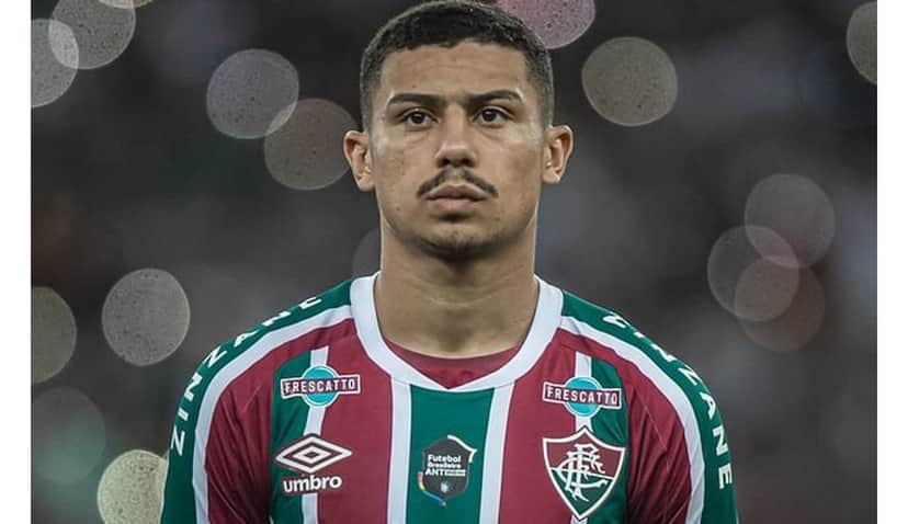 André no Fluminense - Foto Internet André no Fluminense - Foto Internet