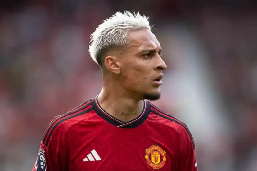 Antony pelo Manchester United (Reprodução/Internet) Antony pelo Manchester United (Reprodução/Internet)