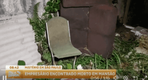 Balanço Geral SP noticia a morte misteriosa de um milionário em sua mansão de luxo - Foto Record Balanço Geral SP noticia a morte misteriosa de um milionário em sua mansão de luxo - Foto Record