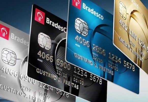 Cartões Bradesco (Reprodução/Internet) Cartões Bradesco (Reprodução/Internet)