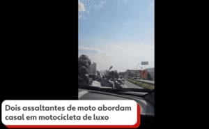 Tentativa de assalto a policial militar na Rodovia Presidente Dutra, em Guarulhos - Foto G1 Tentativa de assalto a policial militar na Rodovia Presidente Dutra, em Guarulhos - Foto G1