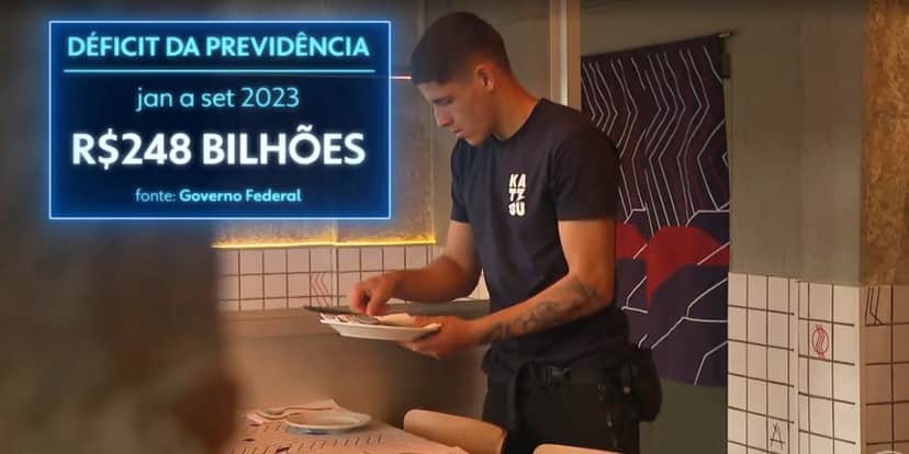Déficit da Previdência (Foto: Reprodução / Jornal Nacional da Globo) Déficit da Previdência (Foto: Reprodução / Jornal Nacional da Globo)