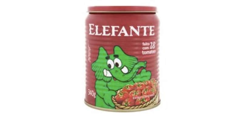 Extrato de tomate Elefante (Foto: Reprodução /. Internet) Extrato de tomate Elefante (Foto: Reprodução /. Internet)
