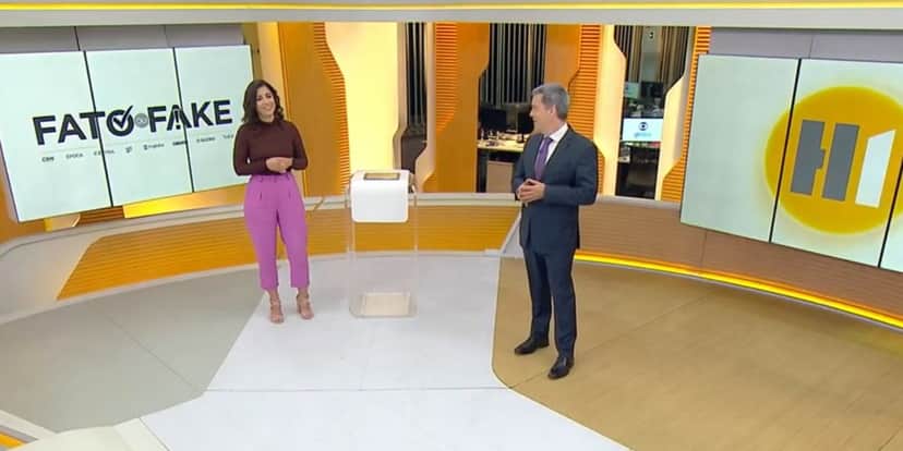 Jornalista e Roberto Kovalick no Hora 1 (Foto: Reprodução / Globo) Jornalista e Roberto Kovalick no Hora 1 (Foto: Reprodução / Globo)