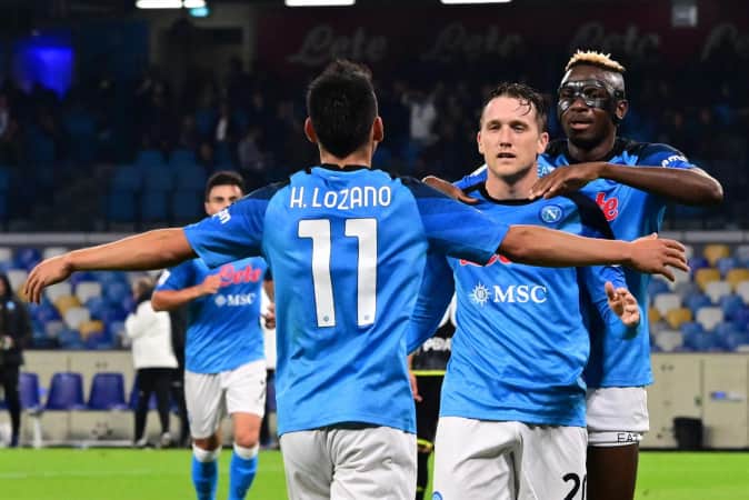 Jogadores do Napoli - Foto Reprodução Canva Jogadores do Napoli - Foto Reprodução Canva