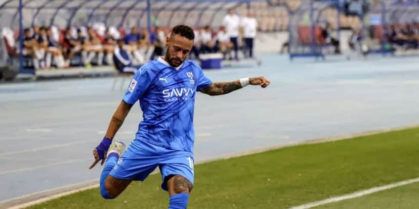 Neymar no Al Hilal (Reprodução - Internet) Neymar no Al Hilal (Reprodução - Internet)