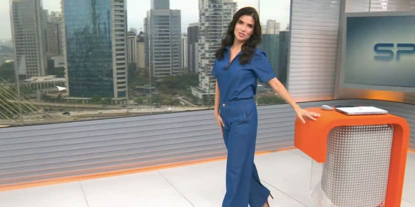 Sabina Simonato no SP1 (Foto: Reprodução / Globo) Sabina Simonato no SP1 (Foto: Reprodução / Globo)