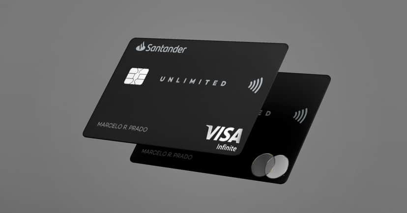 Santander Unlimited Black Infinite (Foto: Reprodução, banco Santander) Santander Unlimited Black Infinite (Foto: Reprodução, banco Santander)