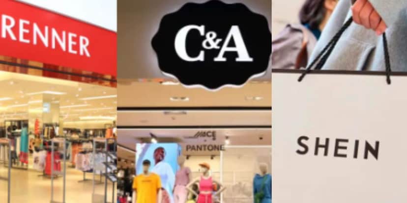 Shein, Renner e C&A Shein, Renner e C&A