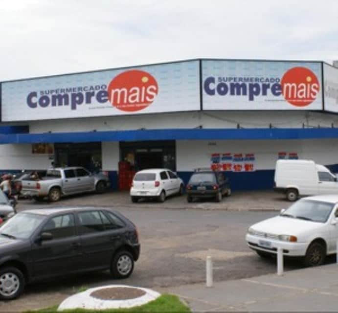 Unidade do Supermercado Compre Mais (Foto: Reprodução, Giro News) Unidade do Supermercado Compre Mais (Foto: Reprodução, Giro News)