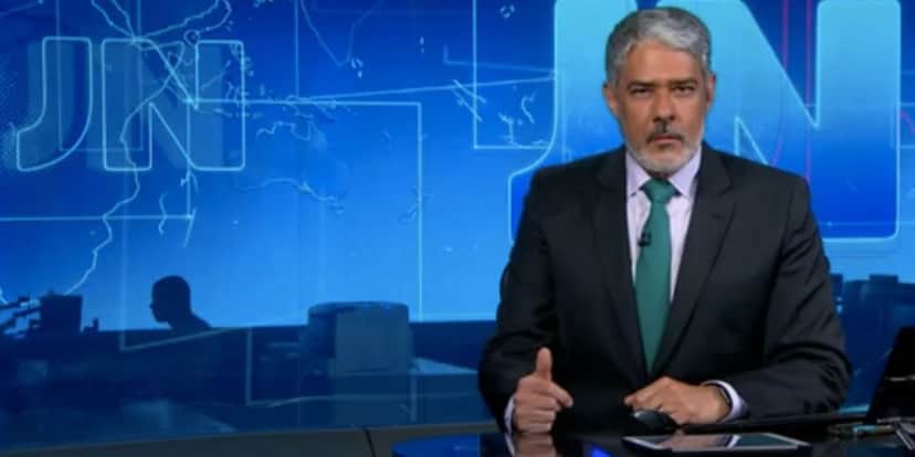 William Bonner no Jornal Nacional (Foto: Reprodução / Globo) William Bonner no Jornal Nacional (Foto: Reprodução / Globo)