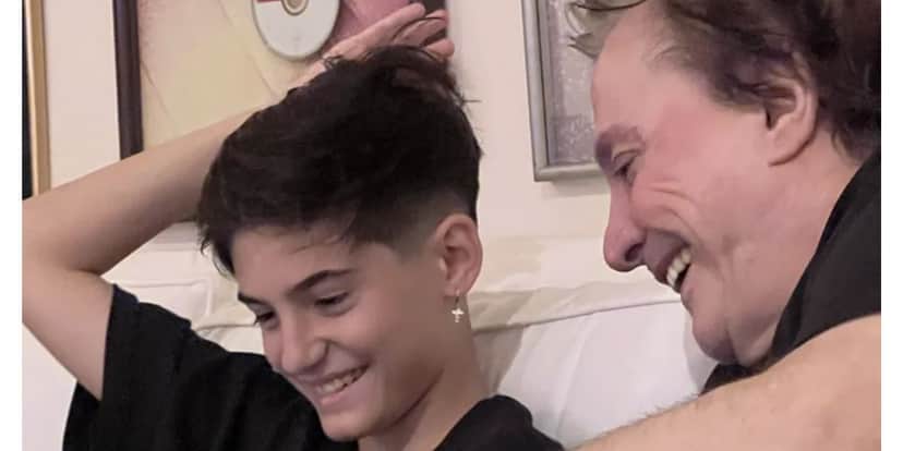 Záion e Fábio Jr (Foto: Reprodução / Instagram) Záion e Fábio Jr (Foto: Reprodução / Instagram)