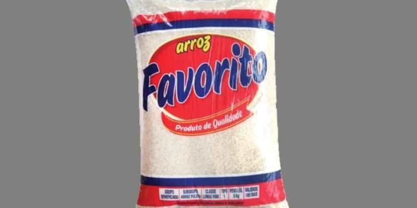 Arroz da marca Favorito teve um de seus lotes removidos dos mercados (Reprodução: internet) Arroz da marca Favorito teve um de seus lotes removidos dos mercados (Reprodução: internet)