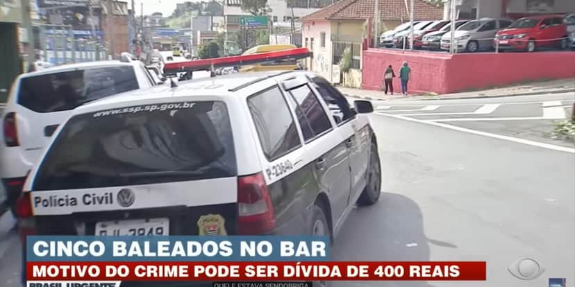Homens invadem bar em SP e matam dois rapazes a tiros por dívida de R$400 - Foto: Reprodução/Internet Homens invadem bar em SP e matam dois rapazes a tiros por dívida de R$400 - Foto: Reprodução/Internet